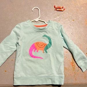 Cat & Jack Dinosaur 3T girls sweatshirt